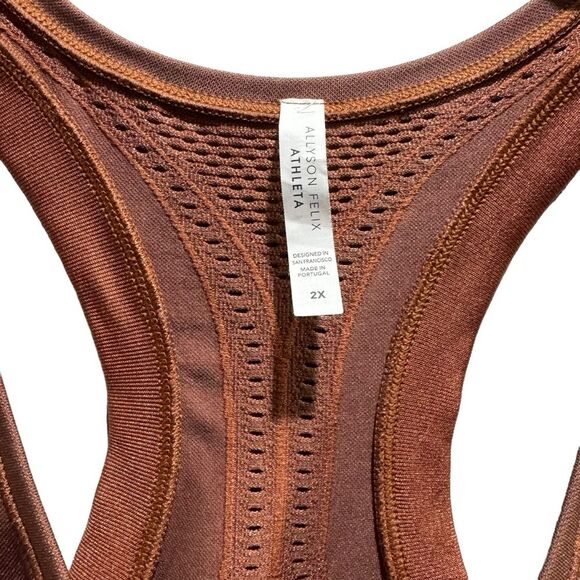 Athleta X Allyson Felix Legend Shine Tank Limited Edition 2X breathable - Picture 4 of 11